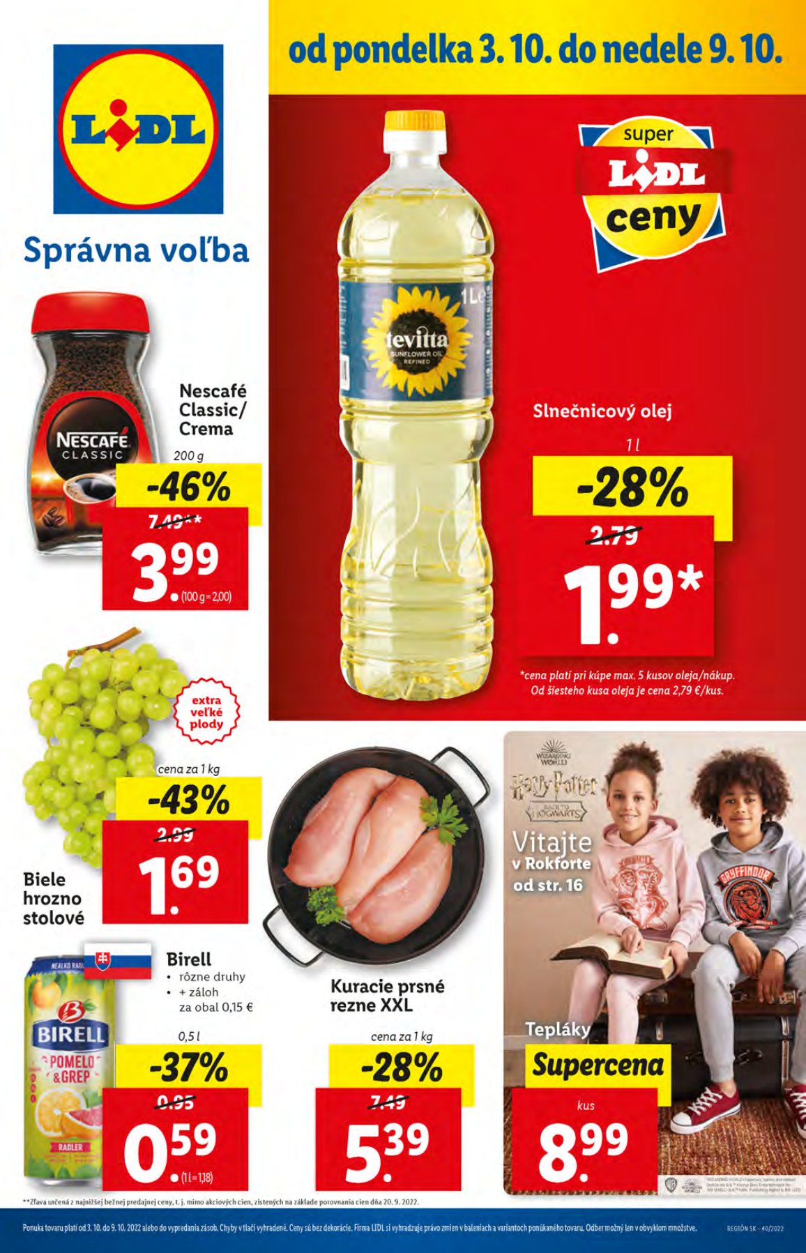 Lidl leták – strana 1