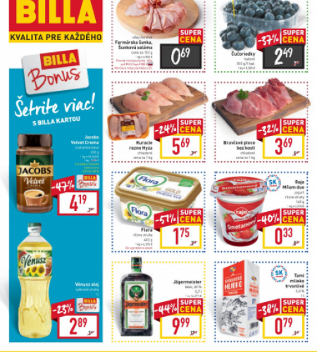 Billa leták od 05.10.2022 do 11.10.2022