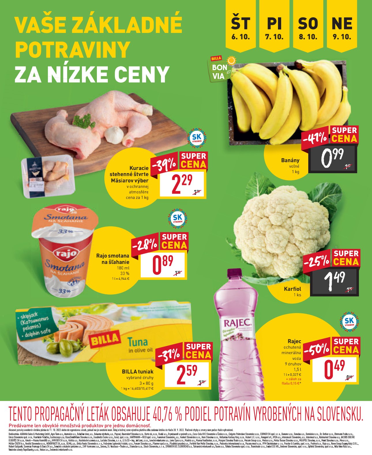 Billa leták – strana 2