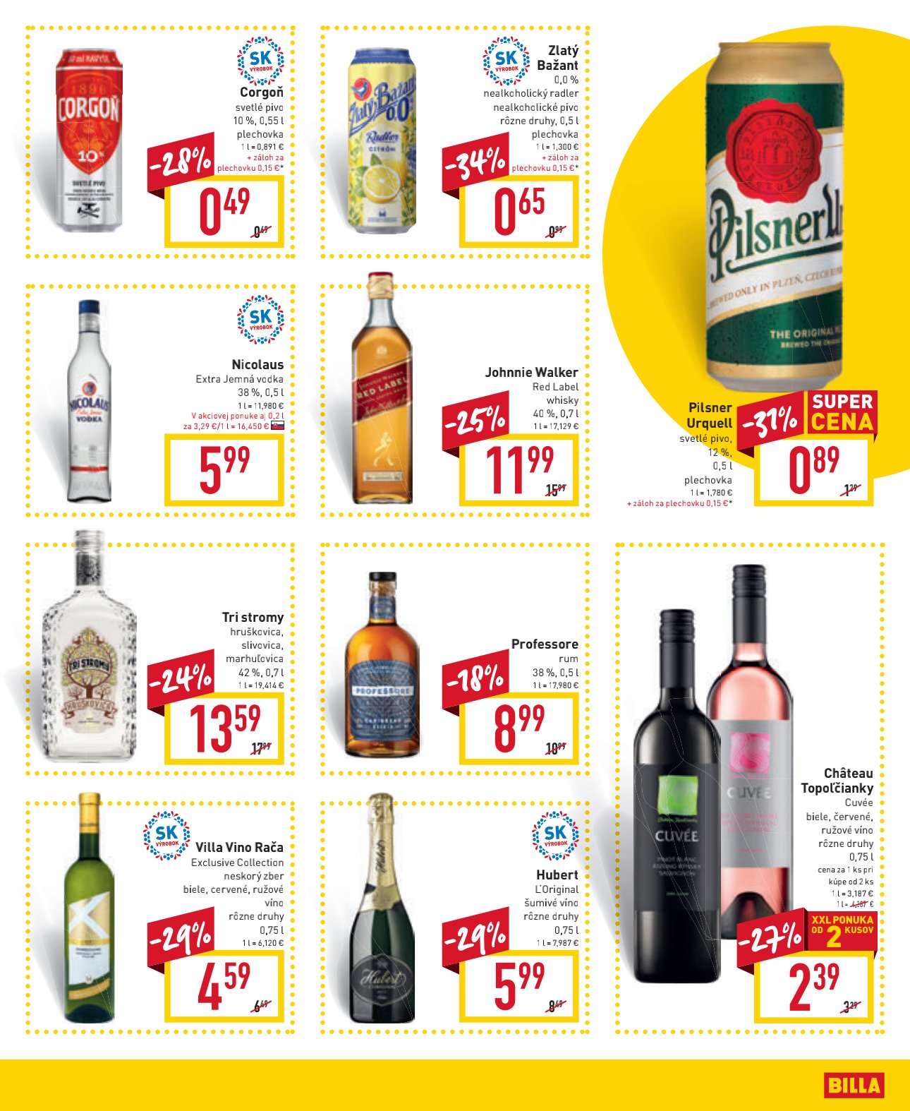 Billa leták – strana 16