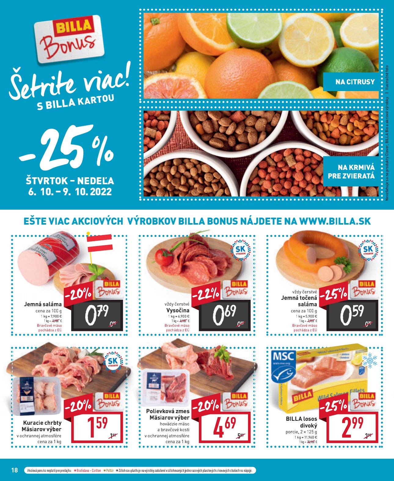 Billa leták – strana 19