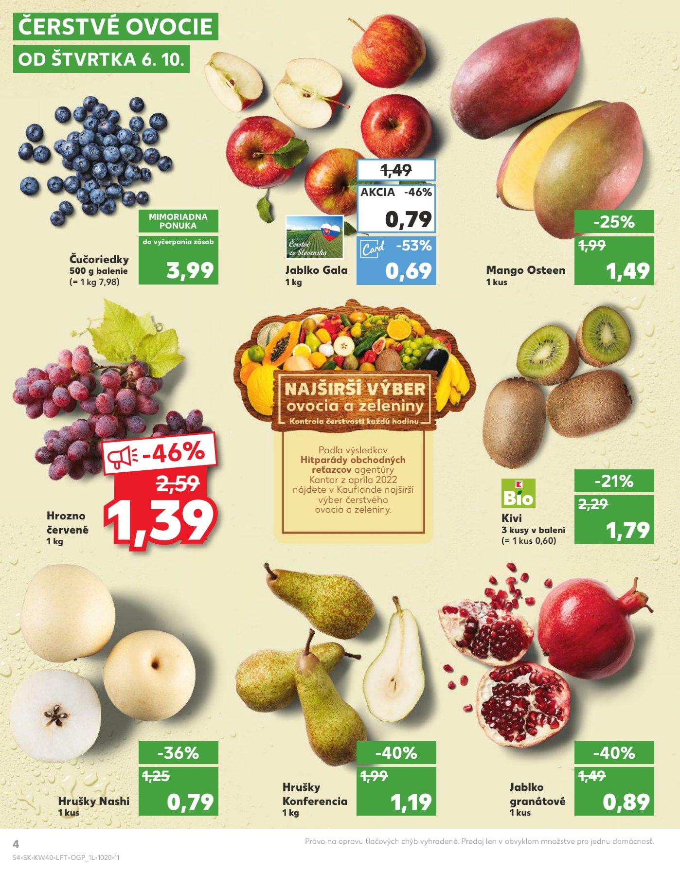 Kaufland leták – strana 4