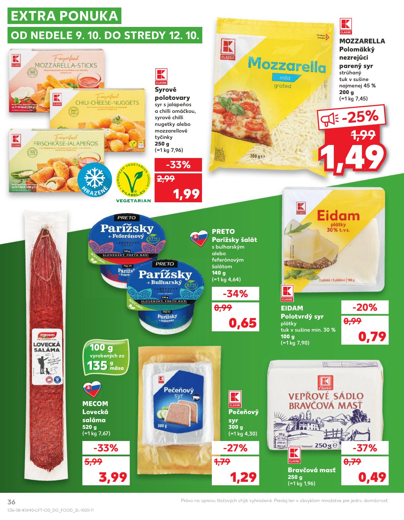 Kaufland leták – strana 36