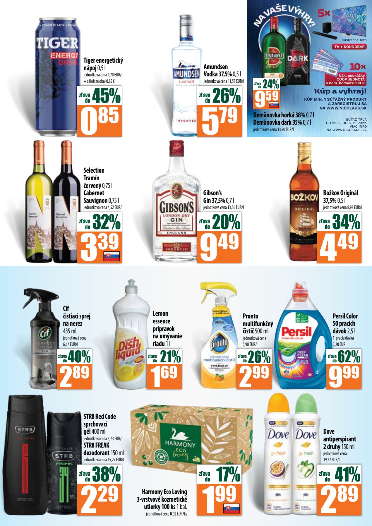 COOP Jednota  leták – strana 9