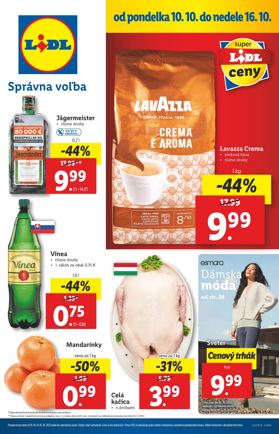 Lidl leták – strana 1