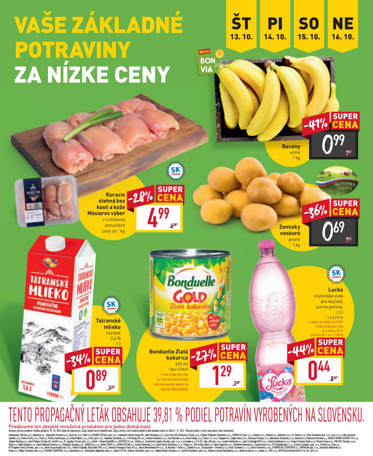 Billa leták – strana 2