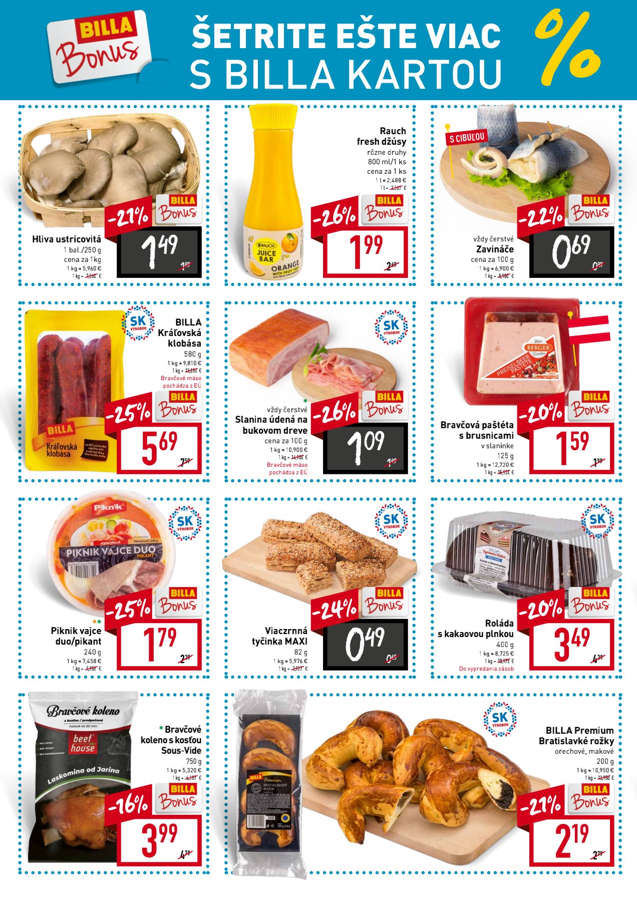Billa leták – strana 21