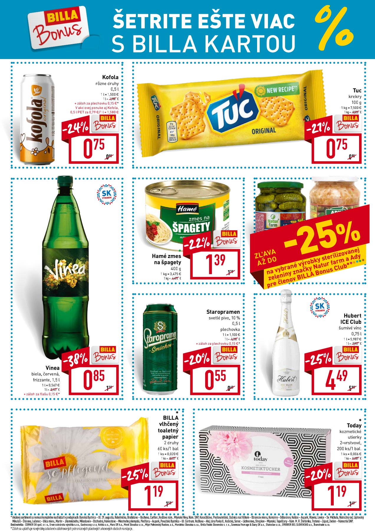 Billa leták – strana 23