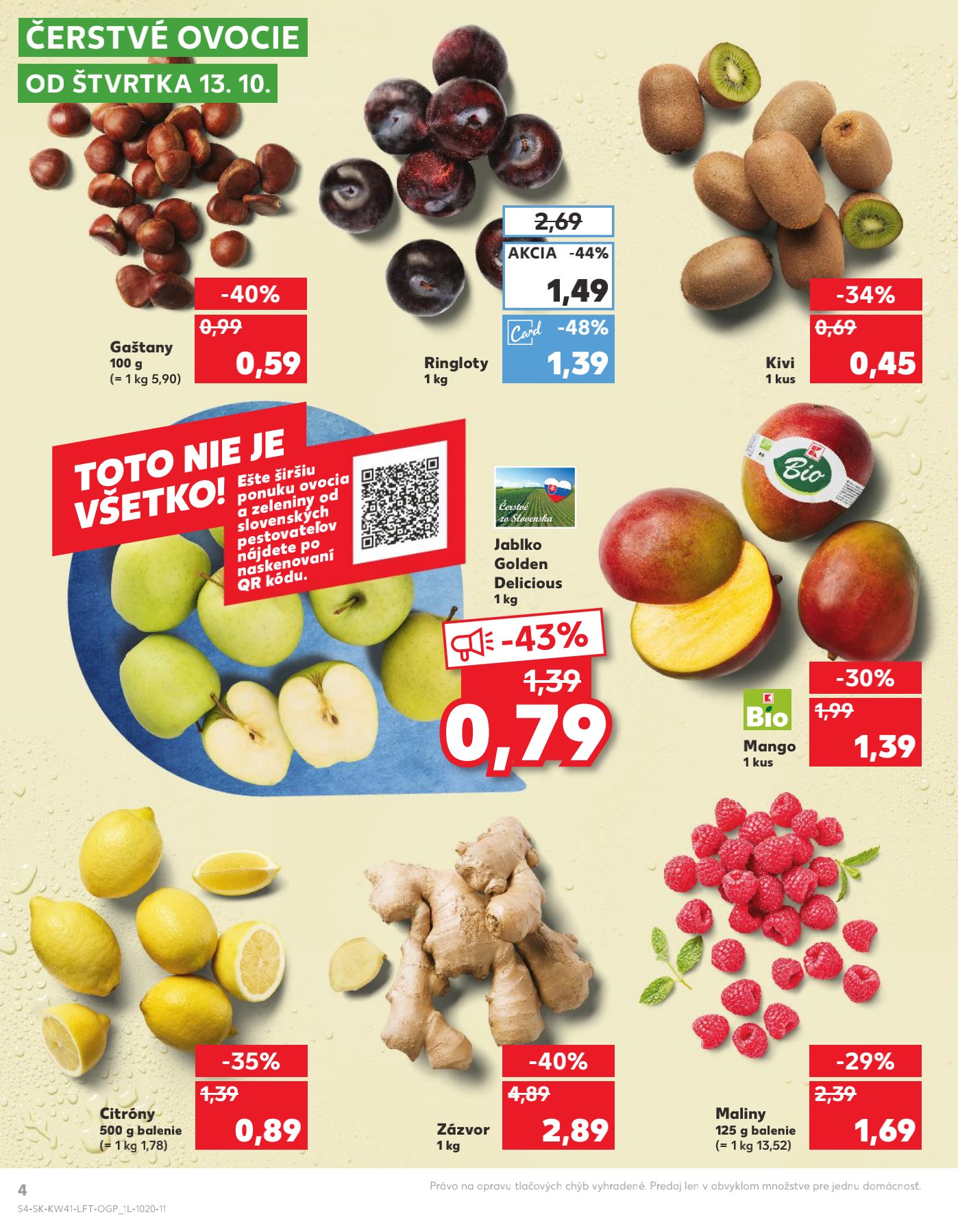 Kaufland leták – strana 4
