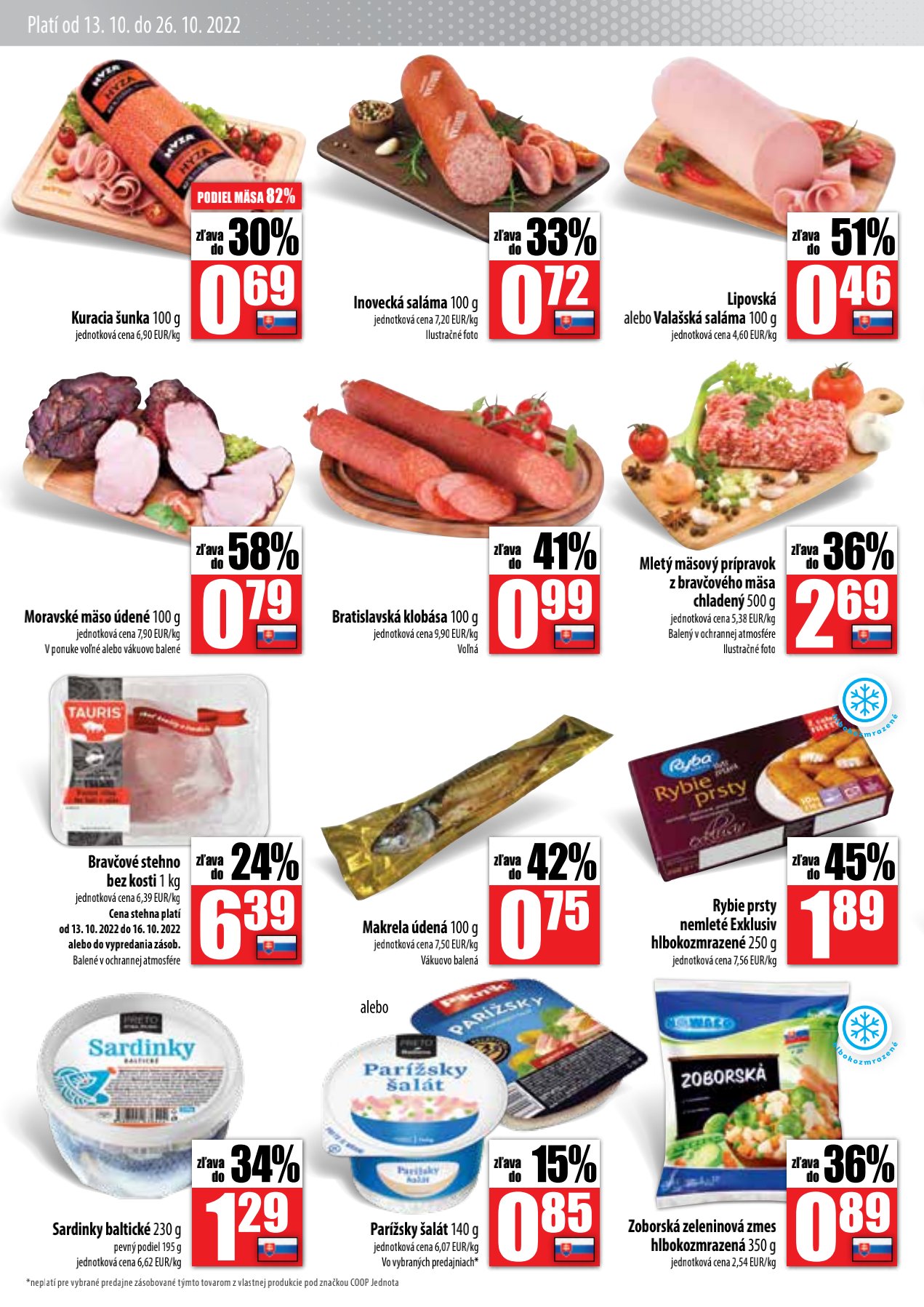 COOP Jednota  SUPERMARKET leták – strana 2