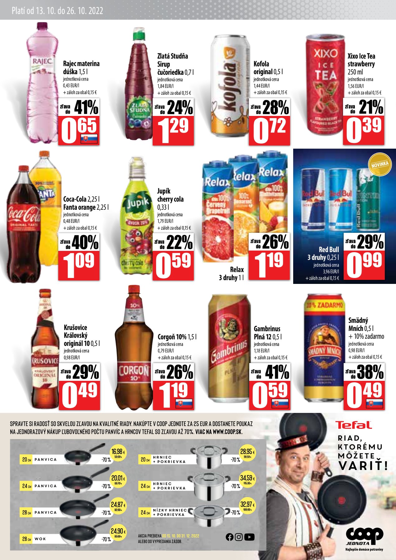 COOP Jednota  SUPERMARKET leták – strana 8