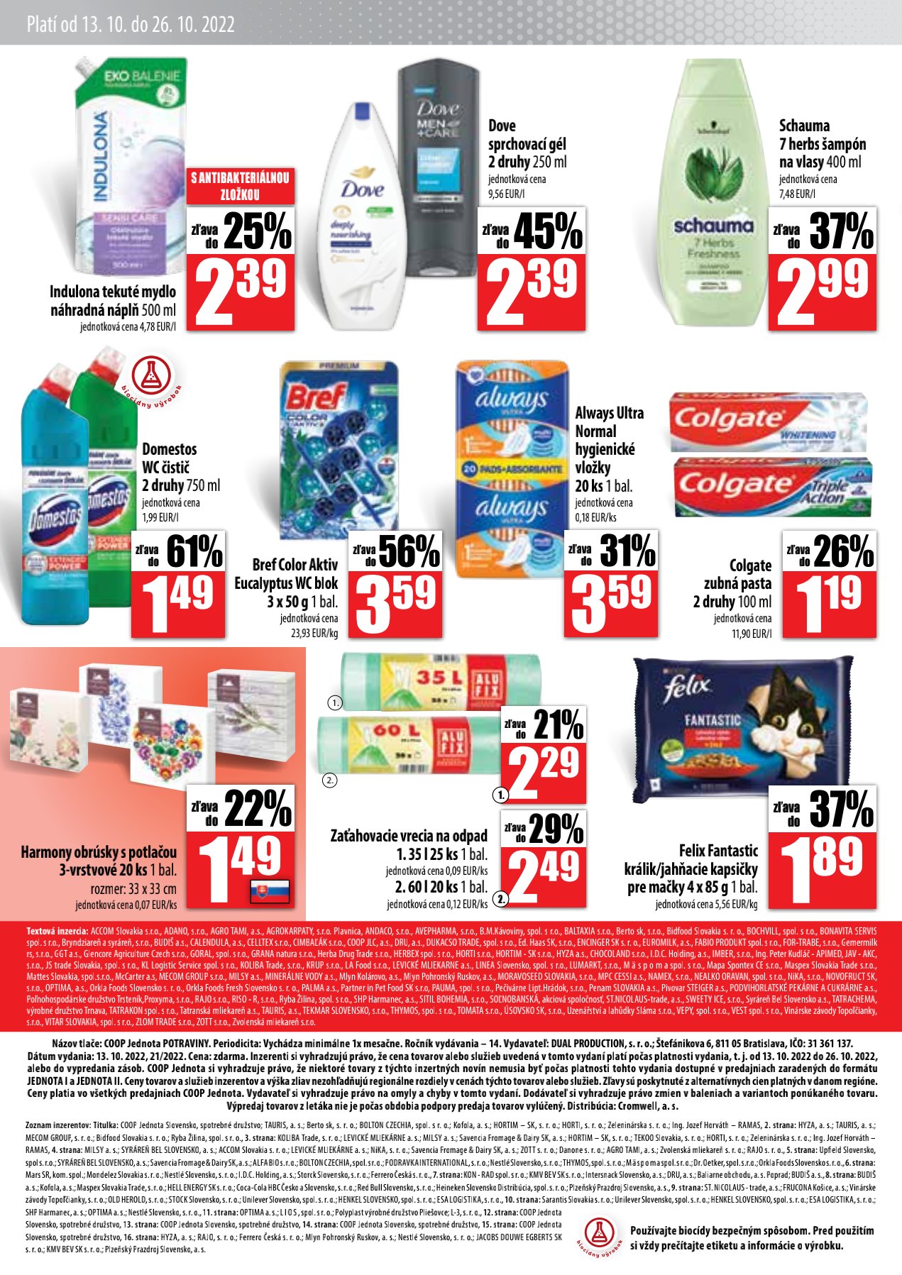 COOP Jednota  SUPERMARKET leták – strana 10