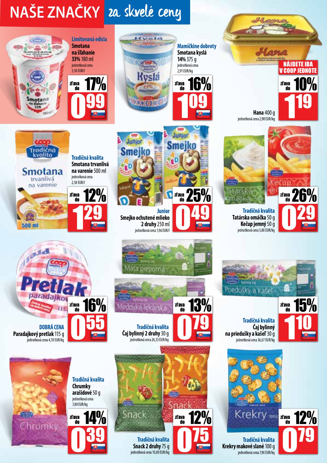 COOP Jednota  SUPERMARKET leták – strana 13