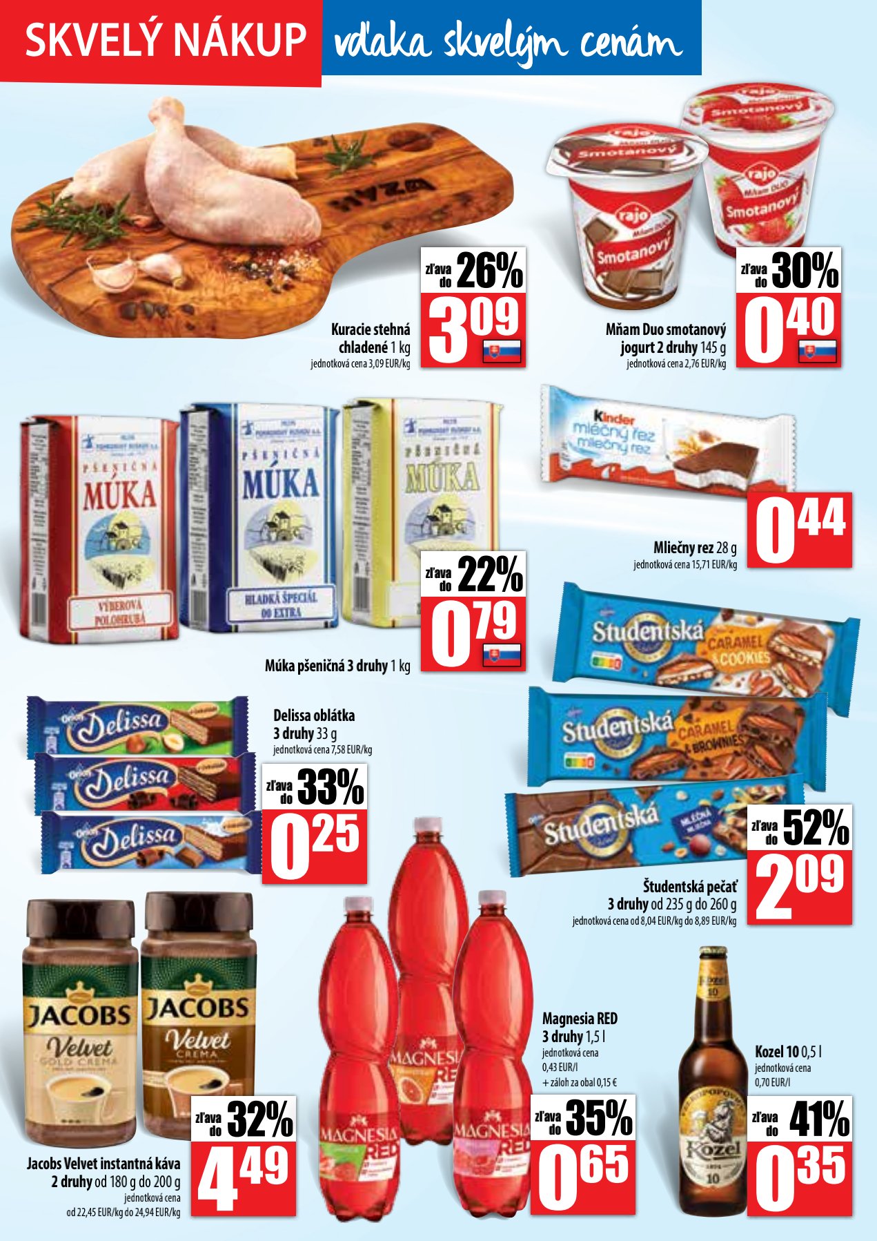 COOP Jednota  SUPERMARKET leták – strana 16
