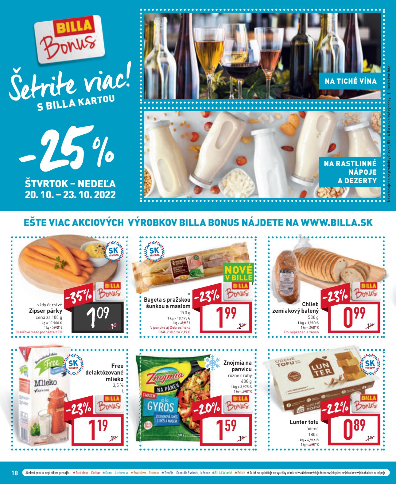 Billa leták – strana 19