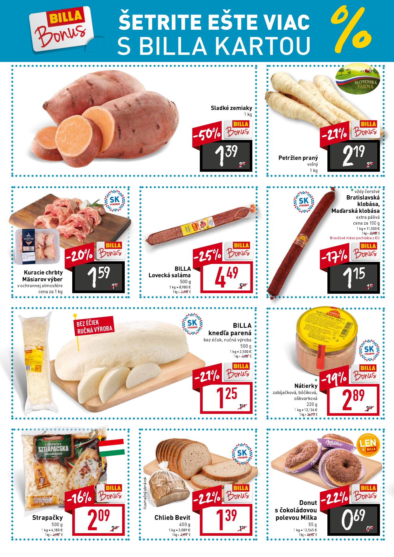 Billa leták – strana 21