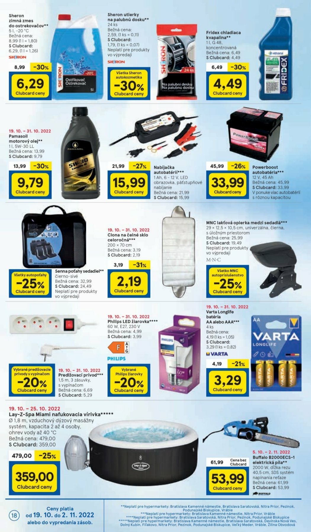 Tesco leták – strana 18