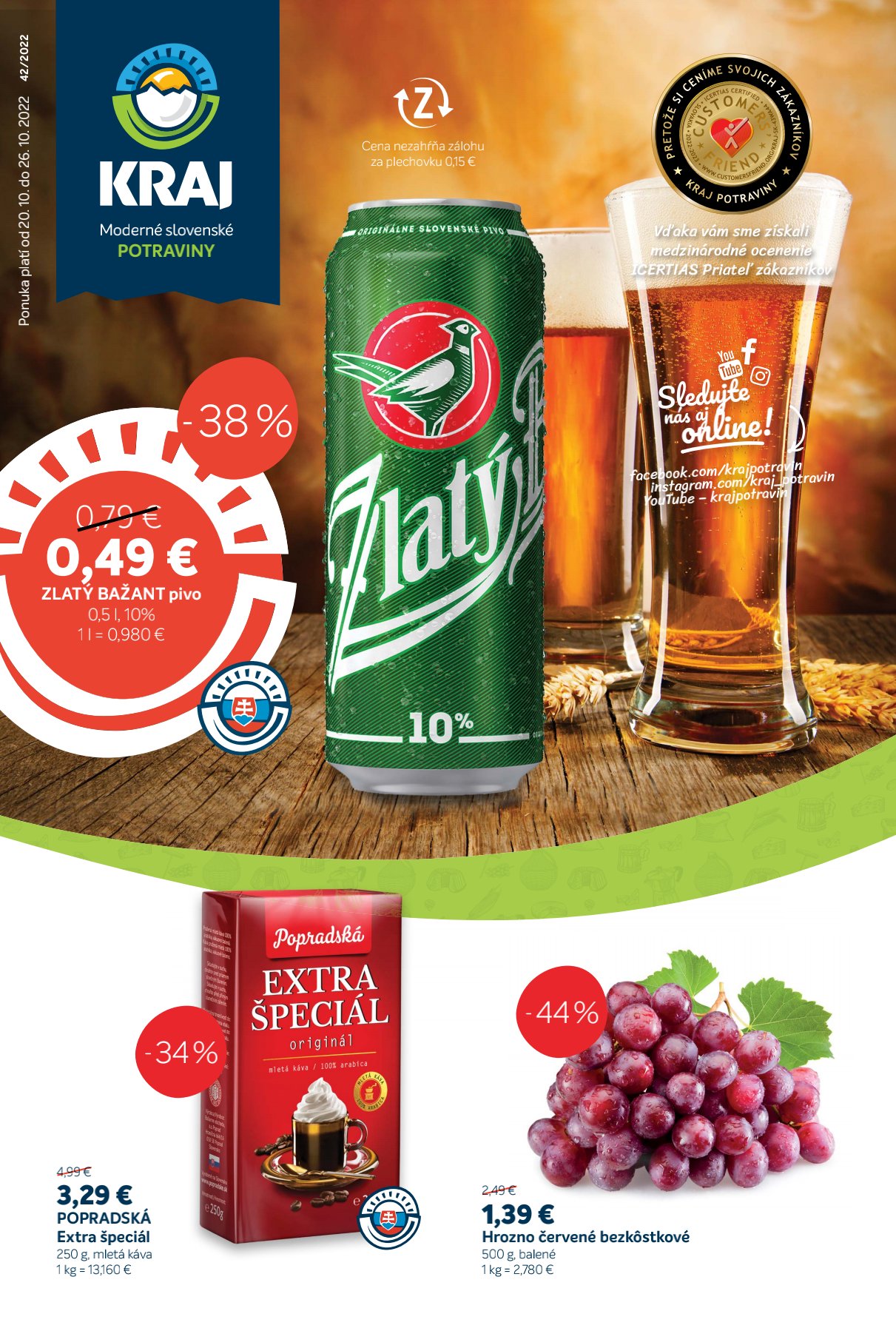 Kraj - leták – strana 1