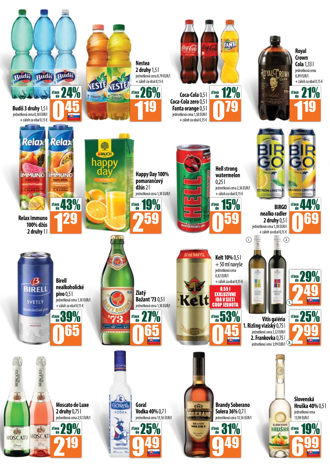 COOP Jednota SUPERMARKET leták – strana 8