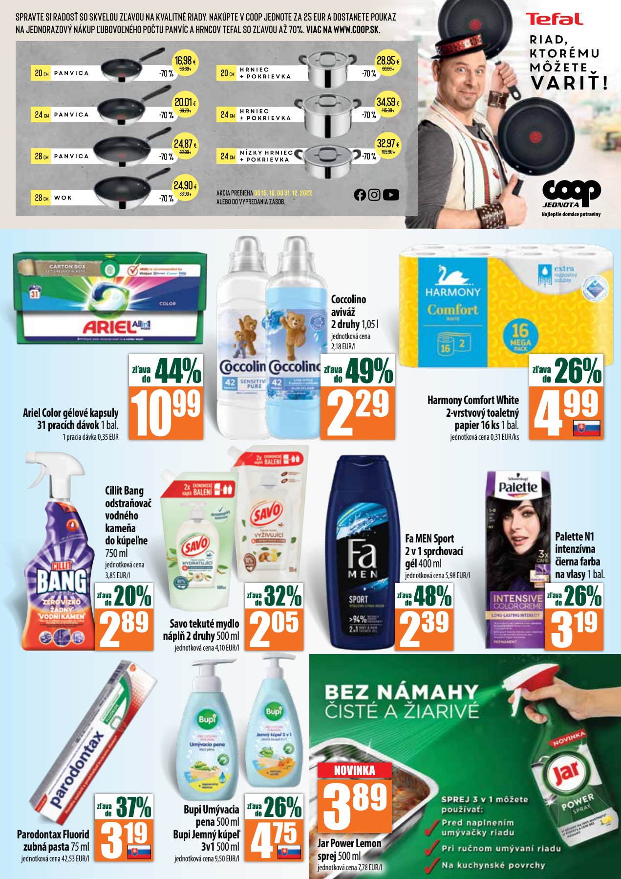 COOP Jednota SUPERMARKET leták – strana 9