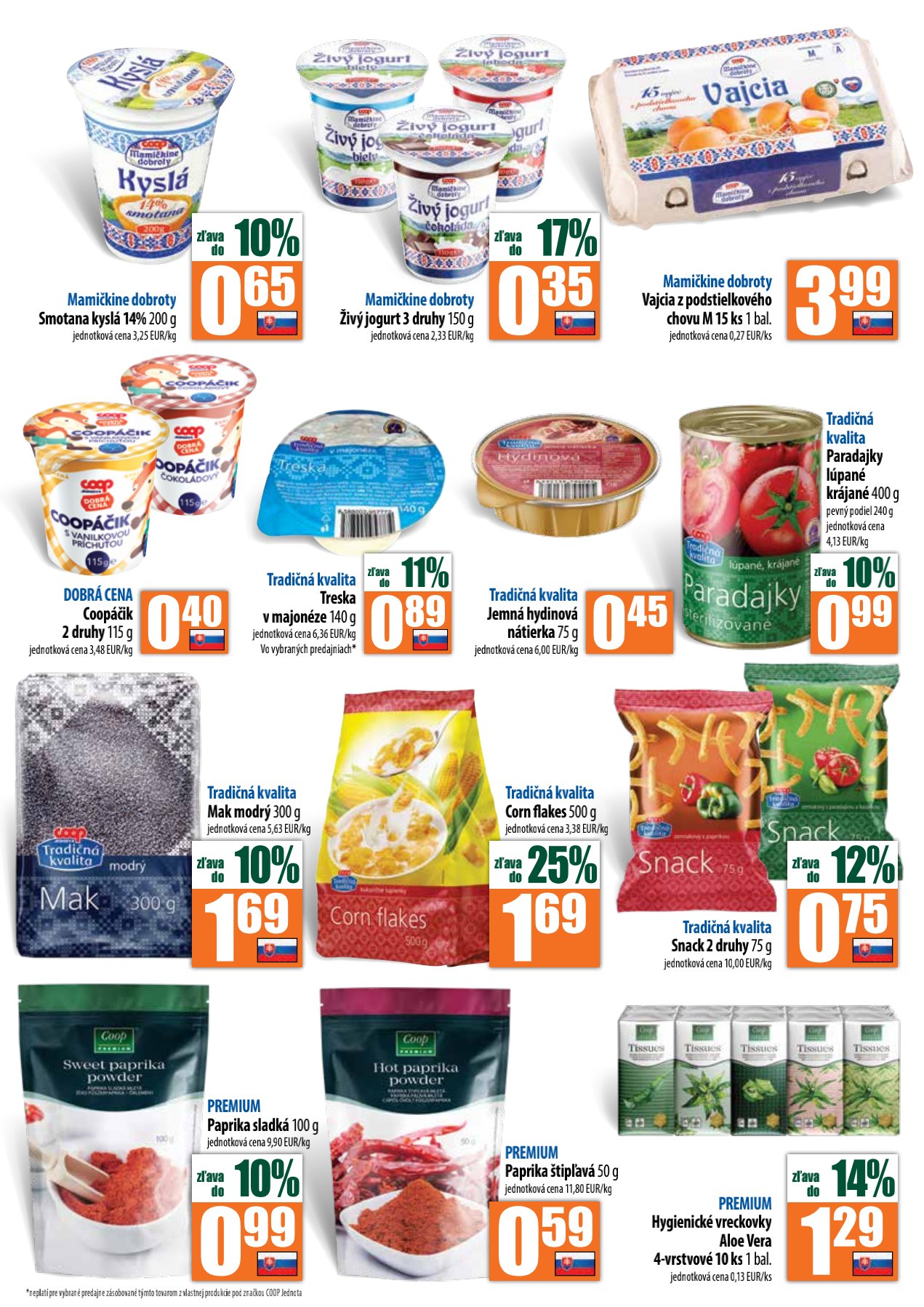 COOP Jednota SUPERMARKET leták – strana 11