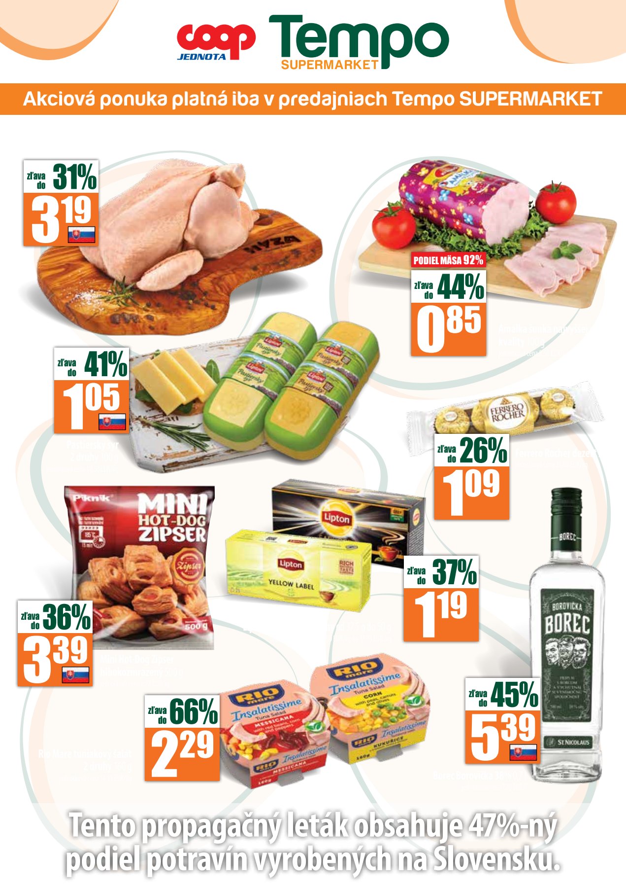 COOP Jednota SUPERMARKET leták – strana 12