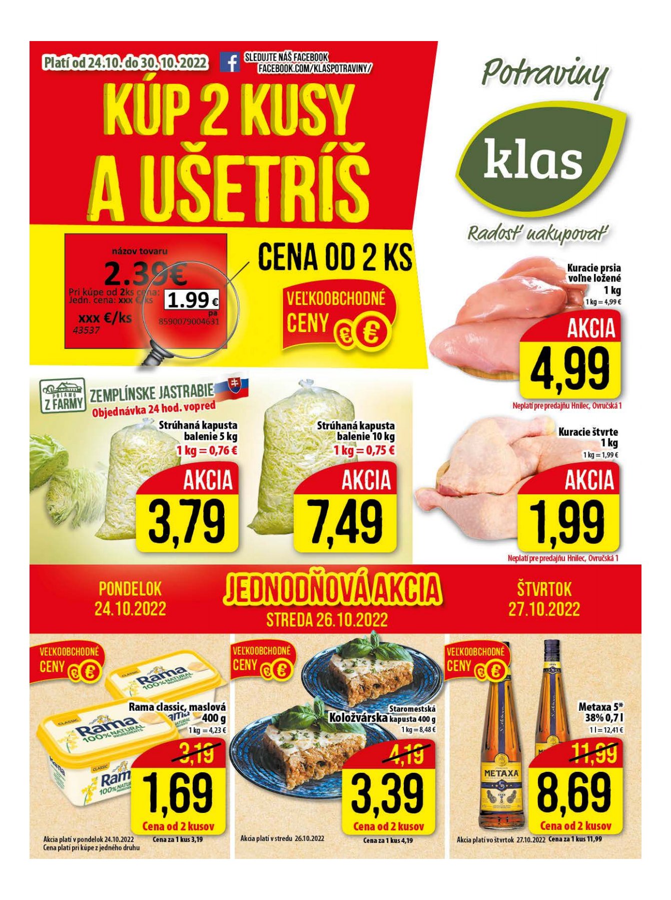 Klas - leták – strana 1