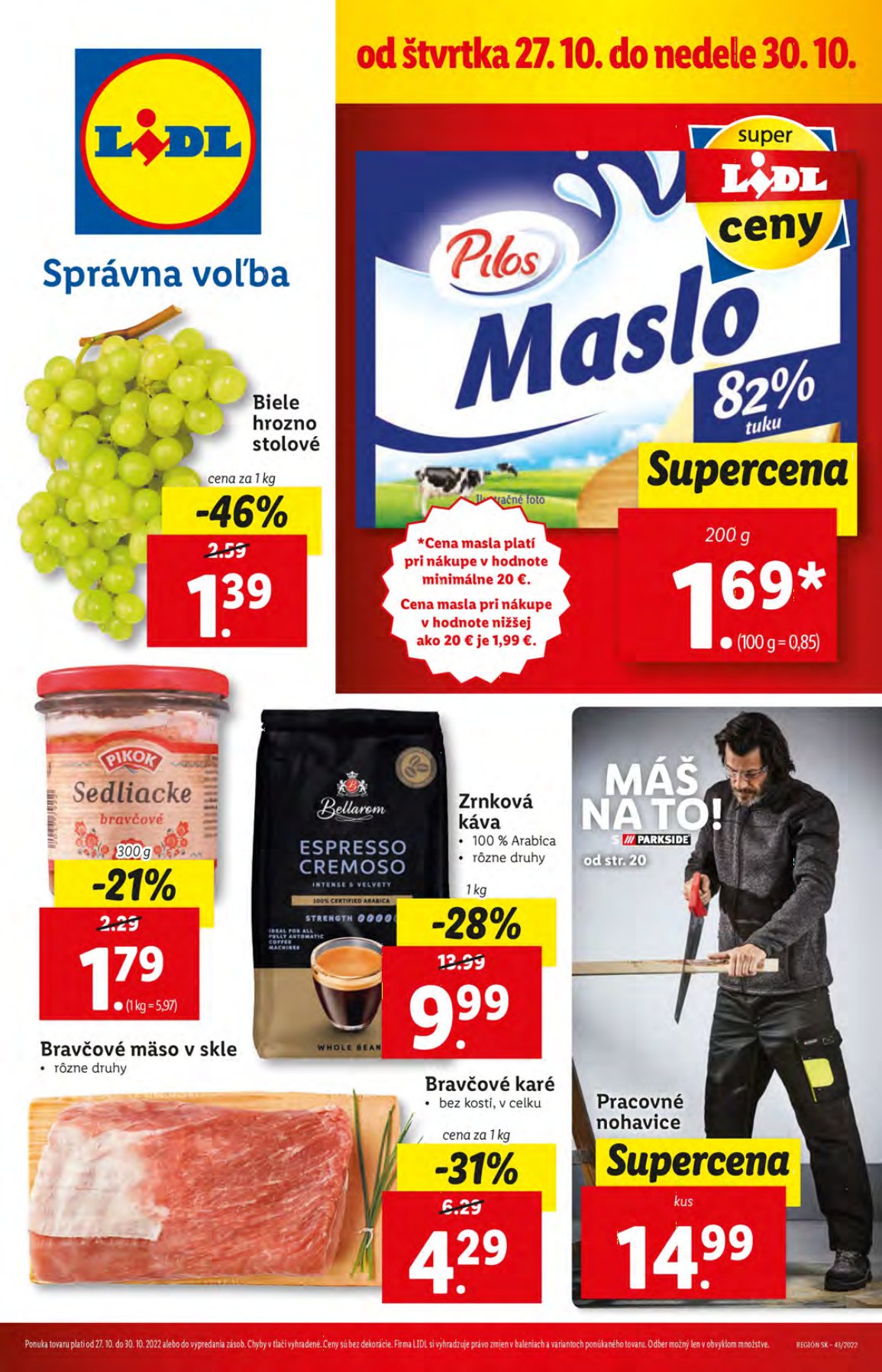 Lidl leták – strana 1