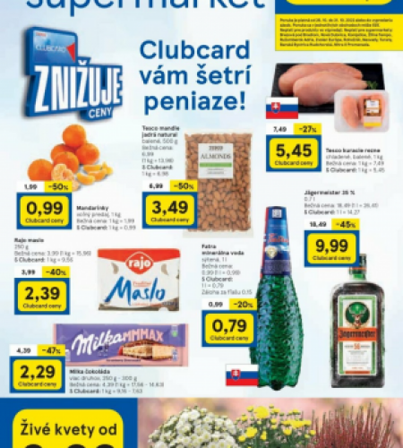 Tesco leták od 26.10.2022 do 02.11.2022