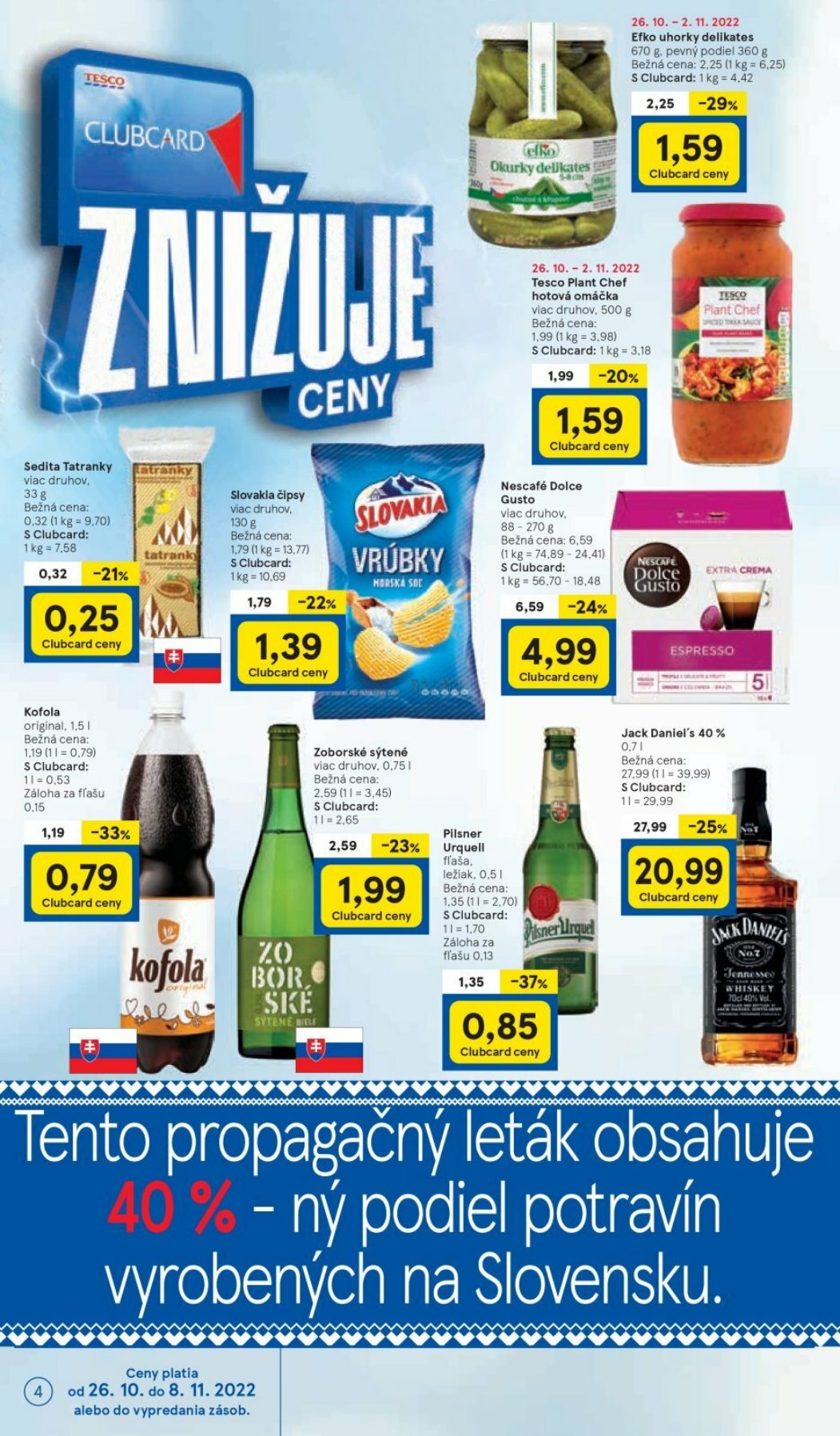 Tesco leták – strana 4