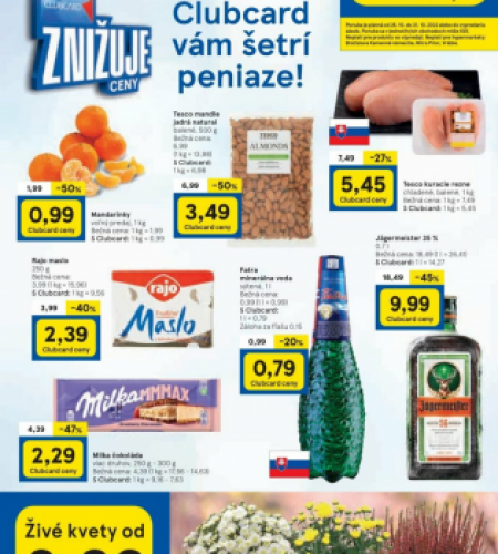 Tesco leták od 26.10.2022 do 02.11.2022