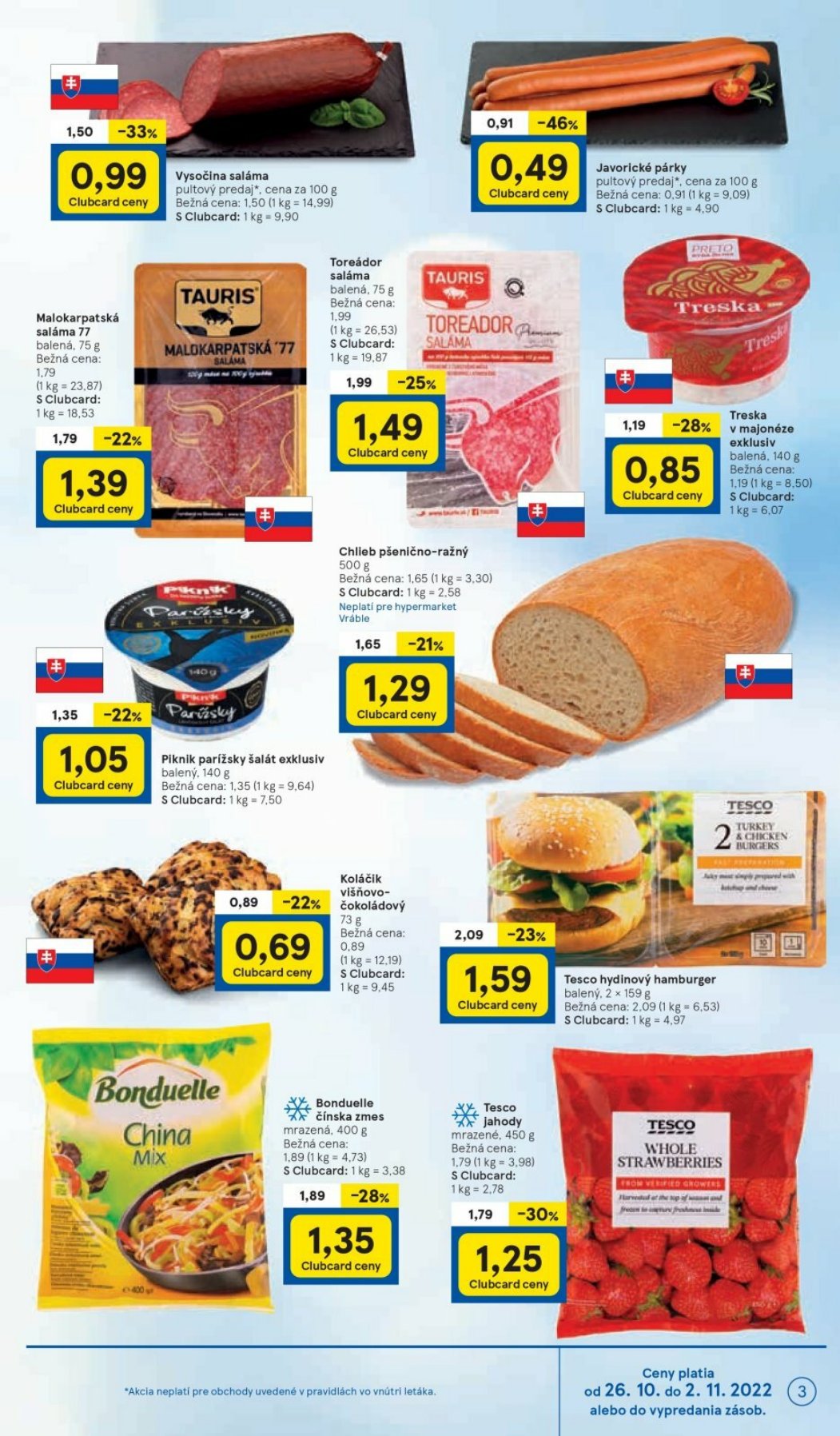 Tesco leták – strana 3