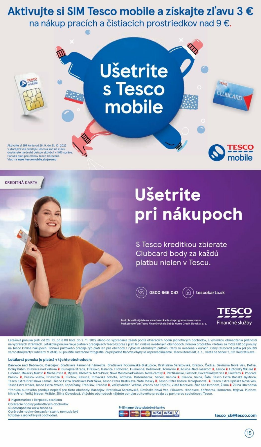 Tesco leták – strana 15