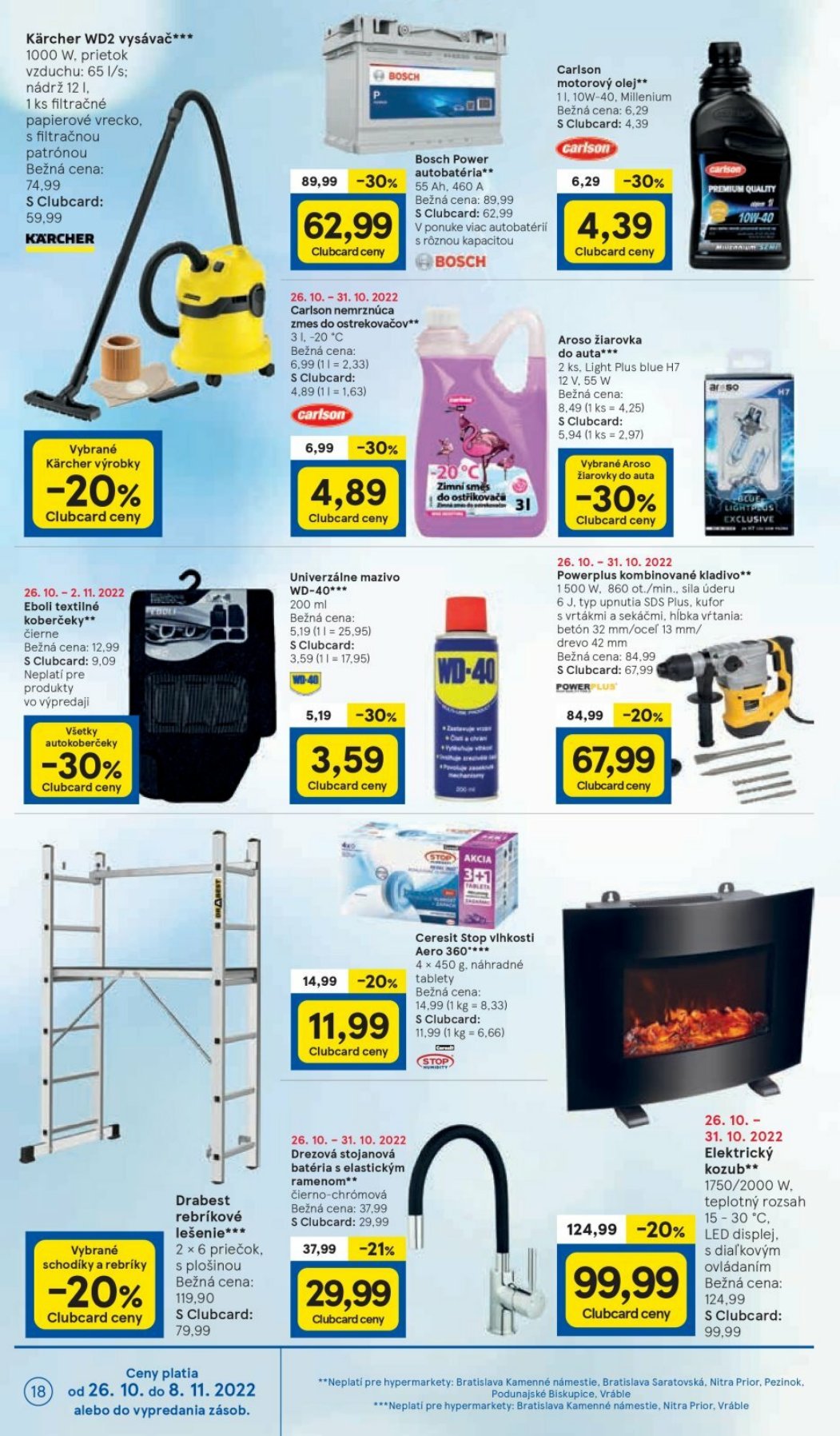 Tesco leták – strana 18