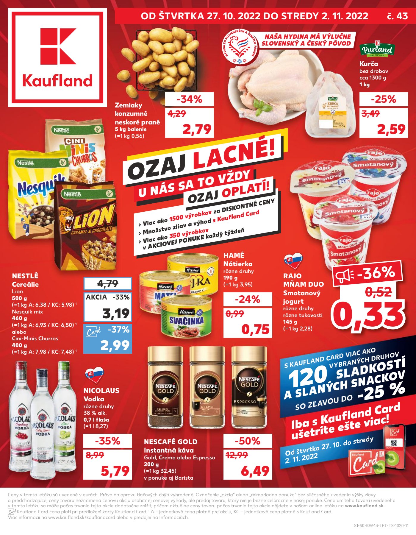 Kaufland leták – strana 1