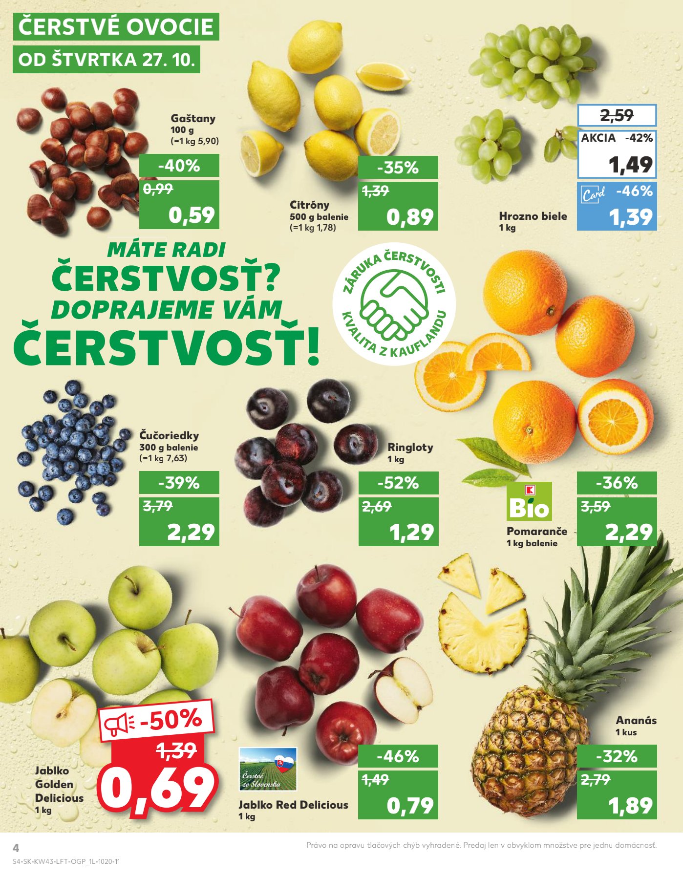 Kaufland leták – strana 4