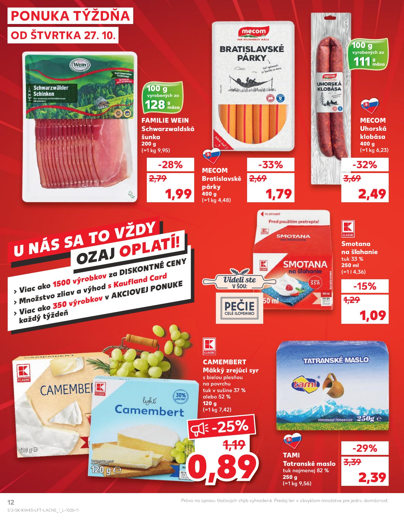 Kaufland leták – strana 12