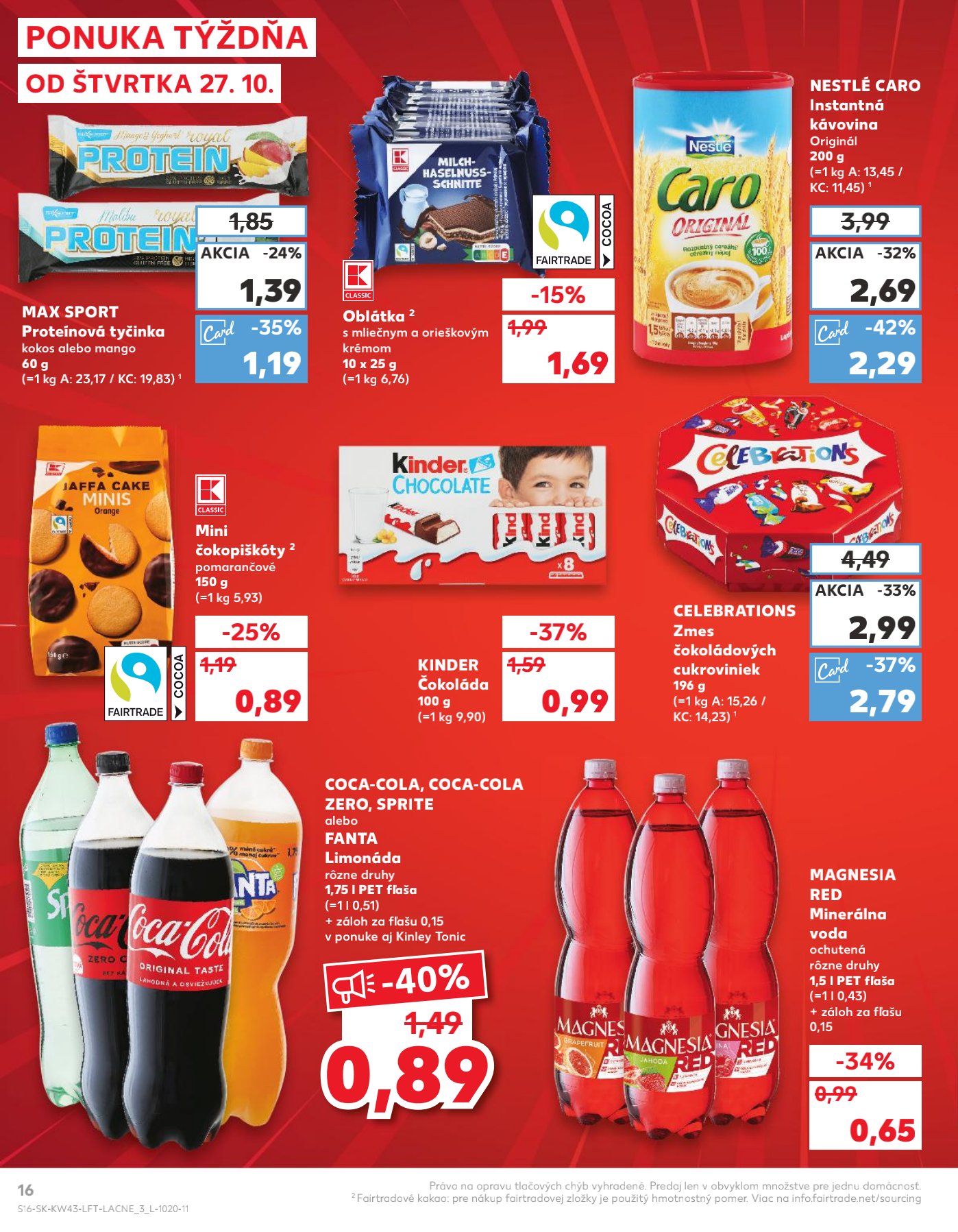 Kaufland leták – strana 16