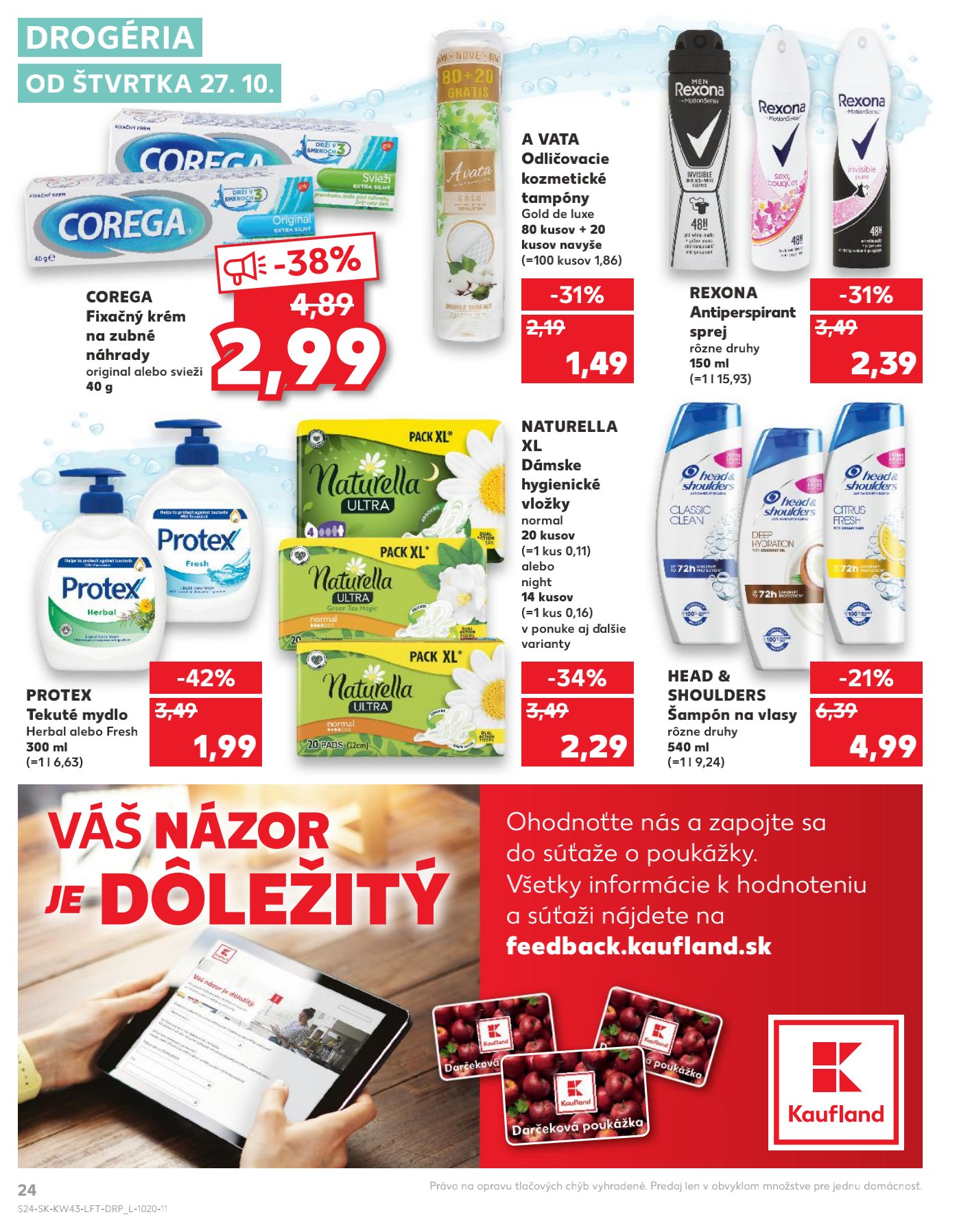 Kaufland leták – strana 24