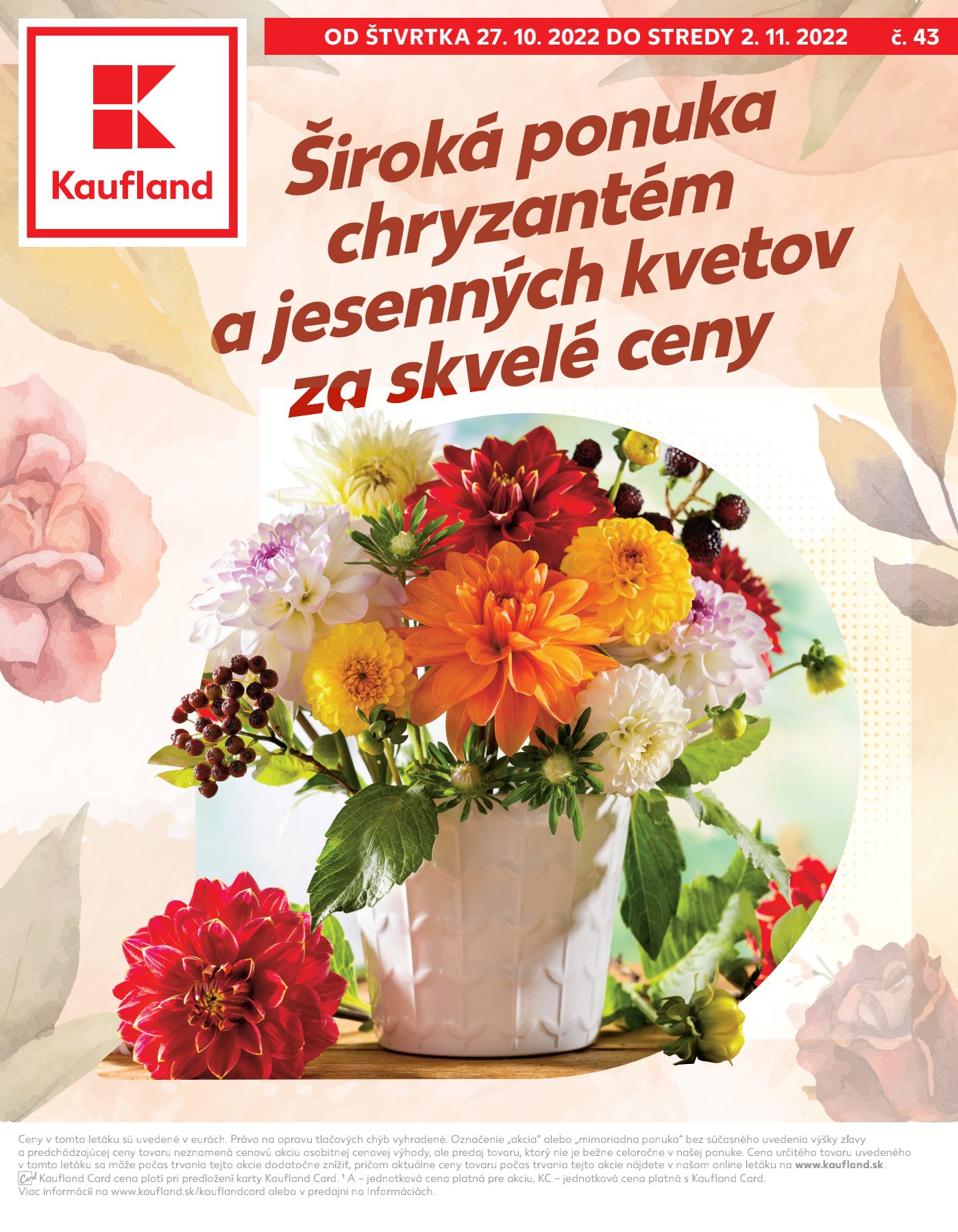Kaufland leták – strana 1