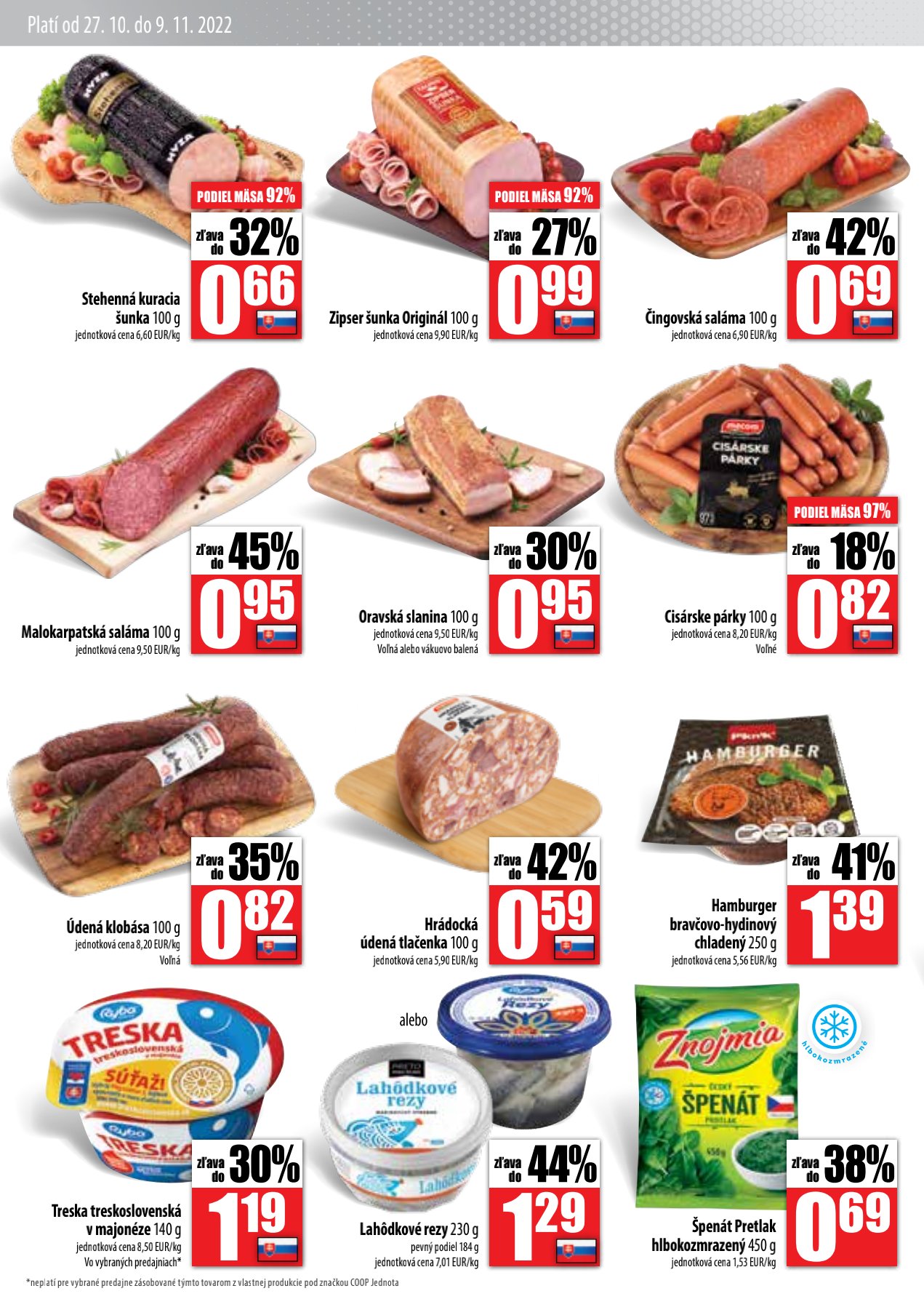 COOP Jednota  leták – strana 2