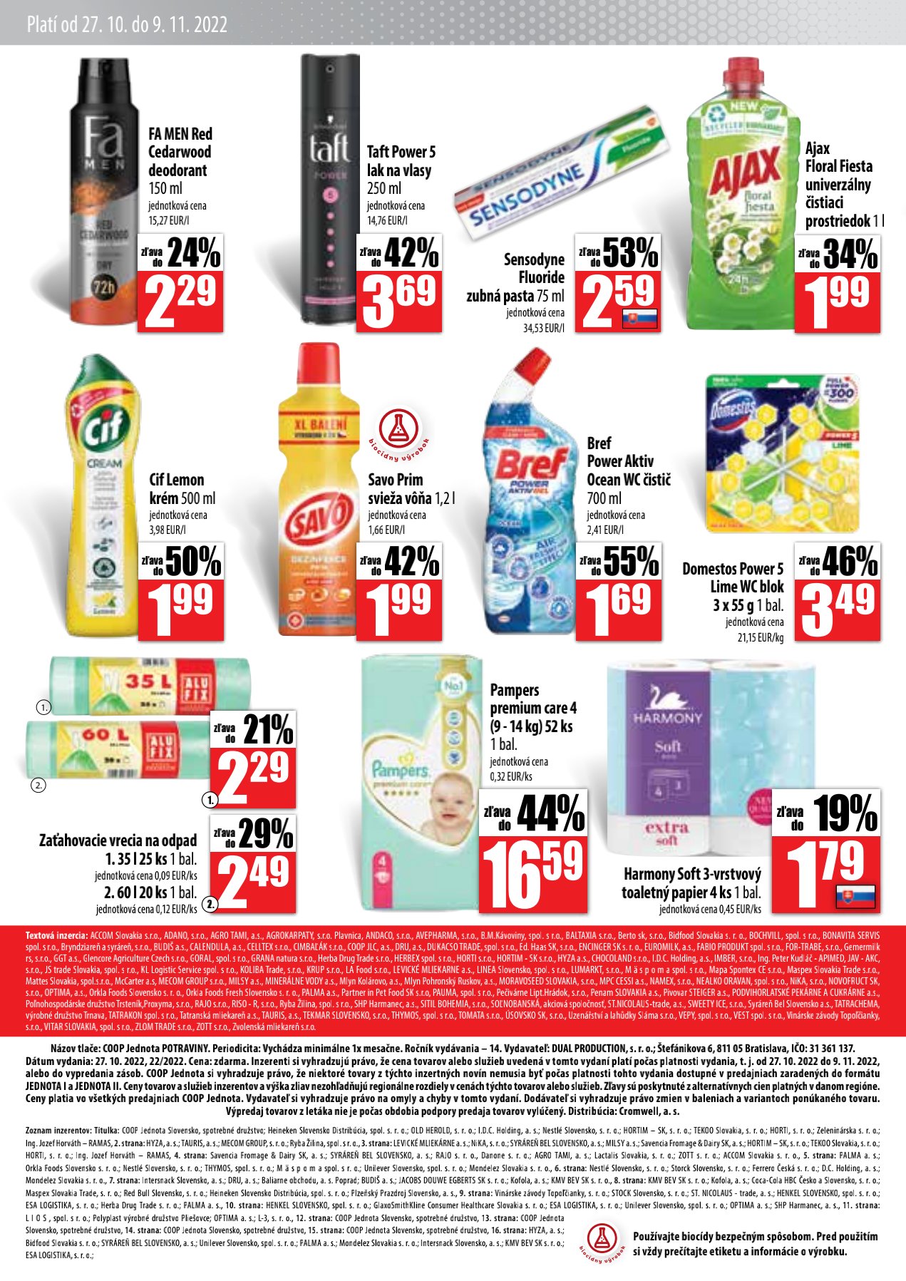 COOP Jednota  leták – strana 10