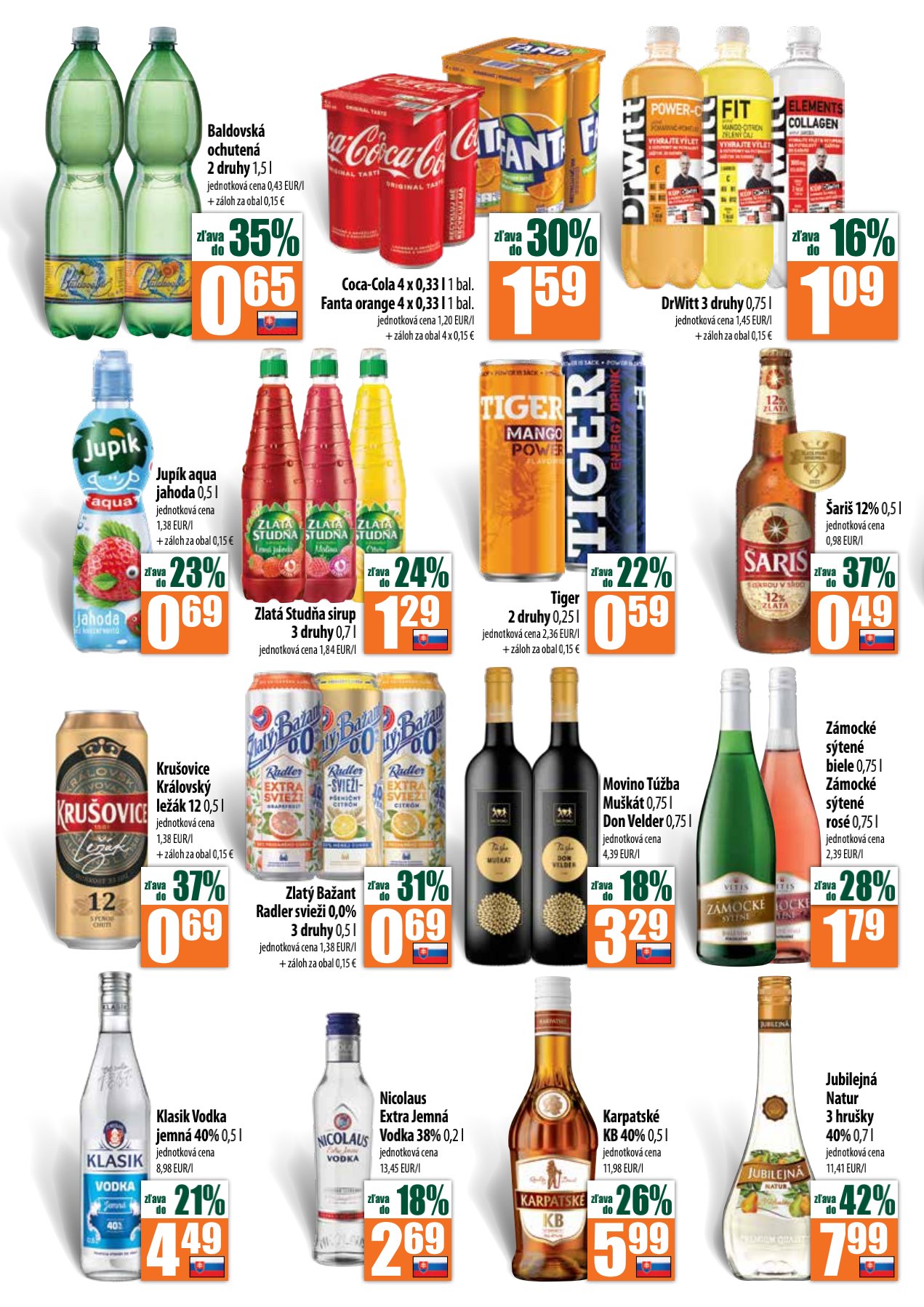 COOP Jednota SUPERMARKET leták – strana 8