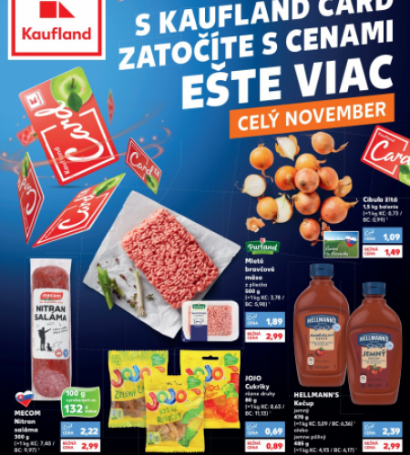Kaufland leták od 02.11.2022 do 30.11.2022