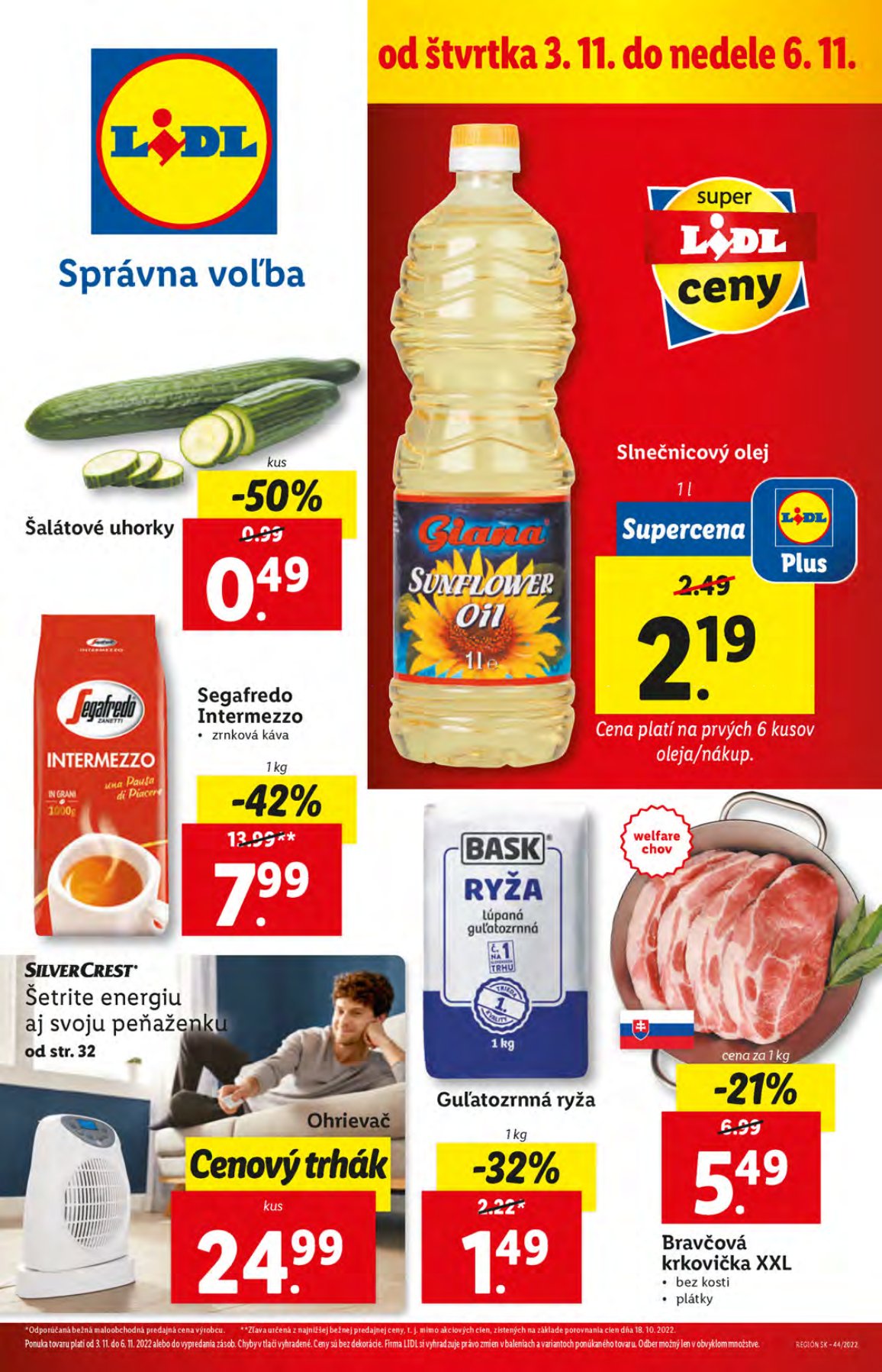 Lidl leták – strana 1