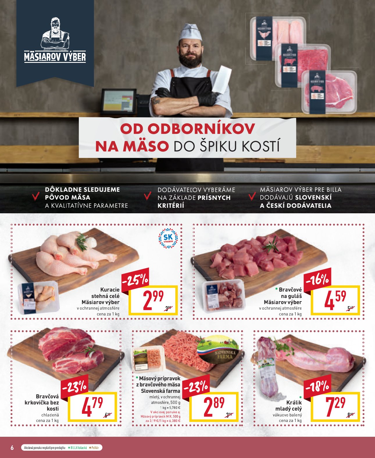 Billa leták – strana 7