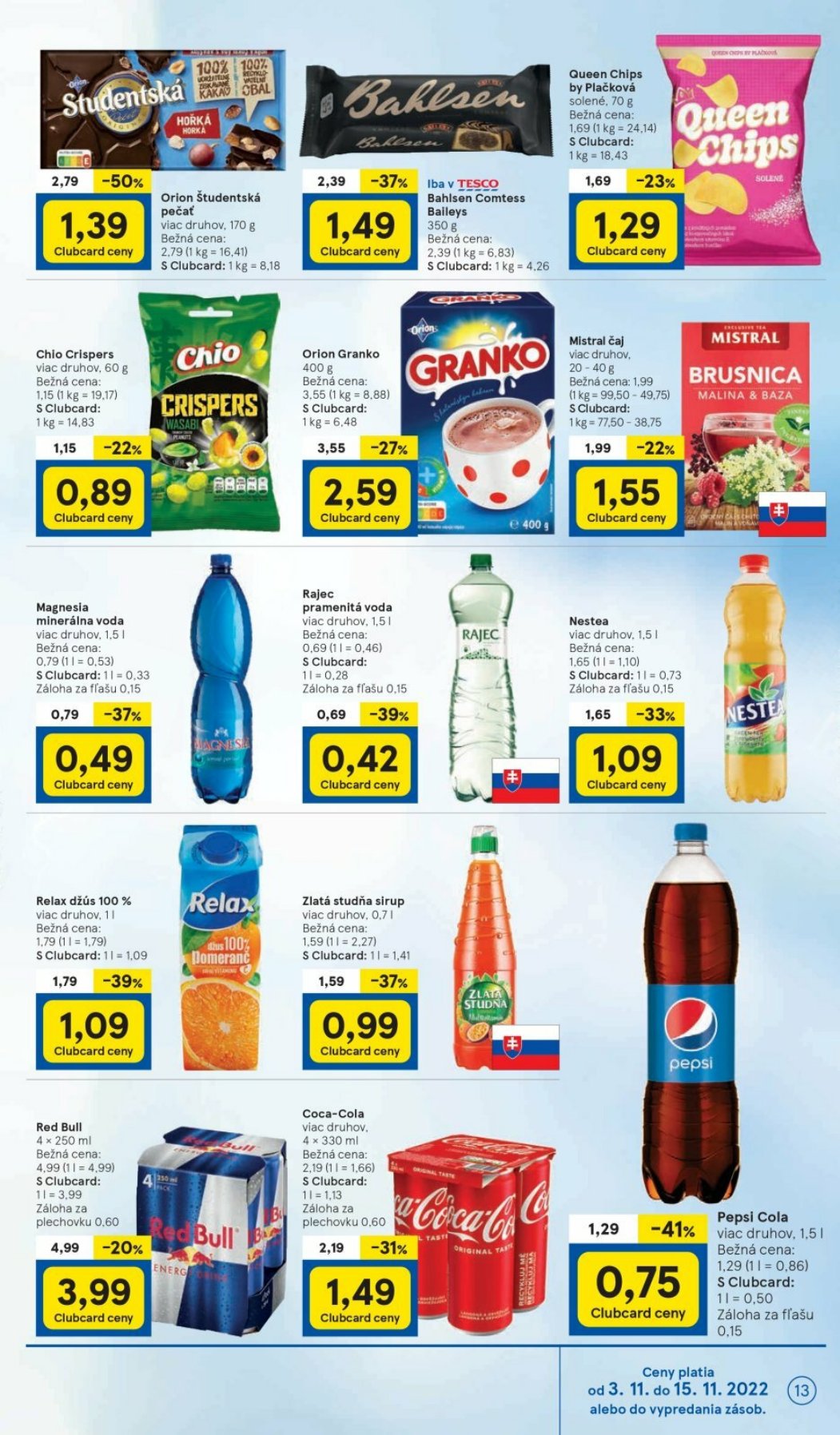 Tesco leták – strana 13
