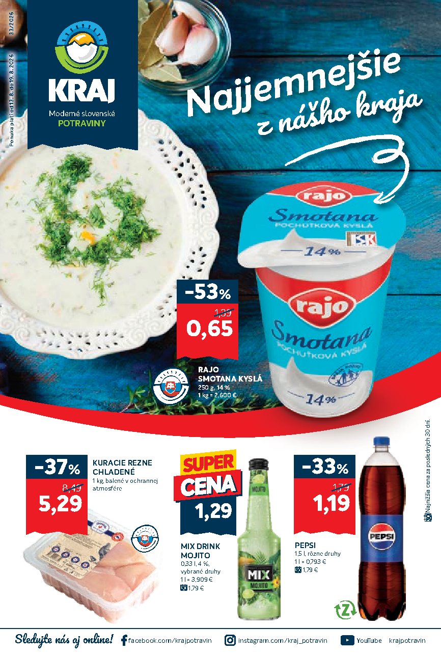 Kraj aktuálny leták