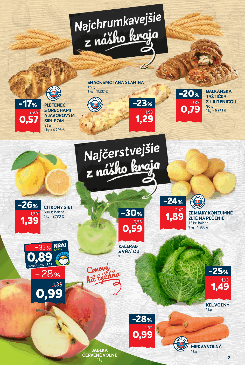 Kraj aktuálny leták – strana 2