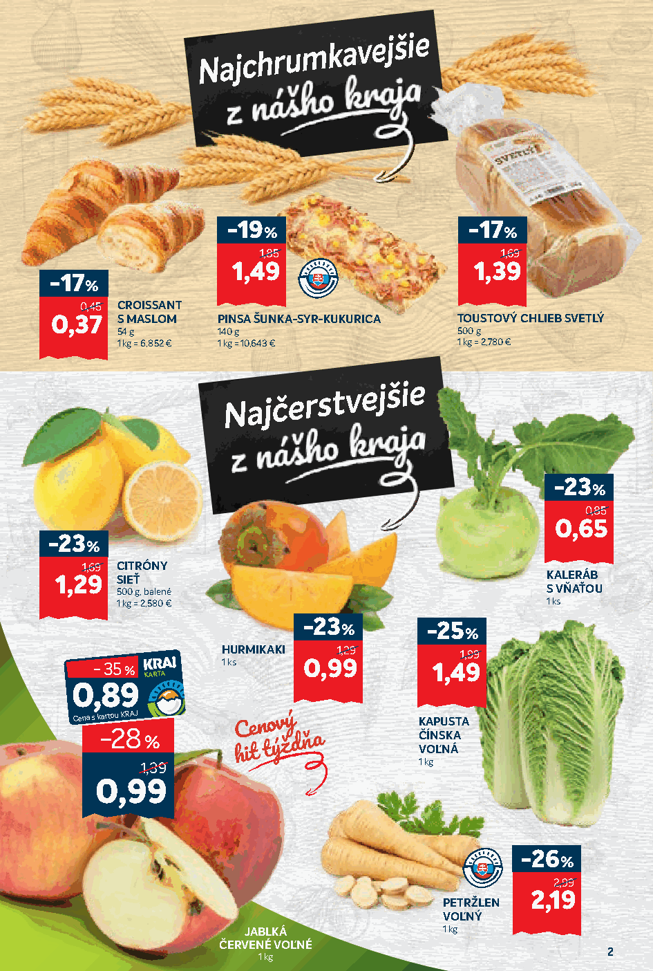 Kraj aktuálny leták – strana 2